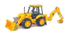 Bruder ~ 1/16 JCB 4CX Loader w/ Backhoe ~ NIB ~ Stock# 02428