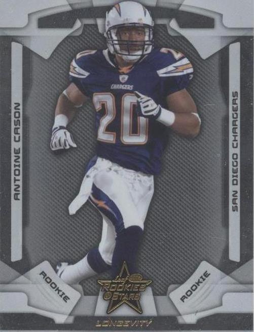 2008 Leaf Rookies & Stars Longevity Antoine Cason #119 - 1 of 2