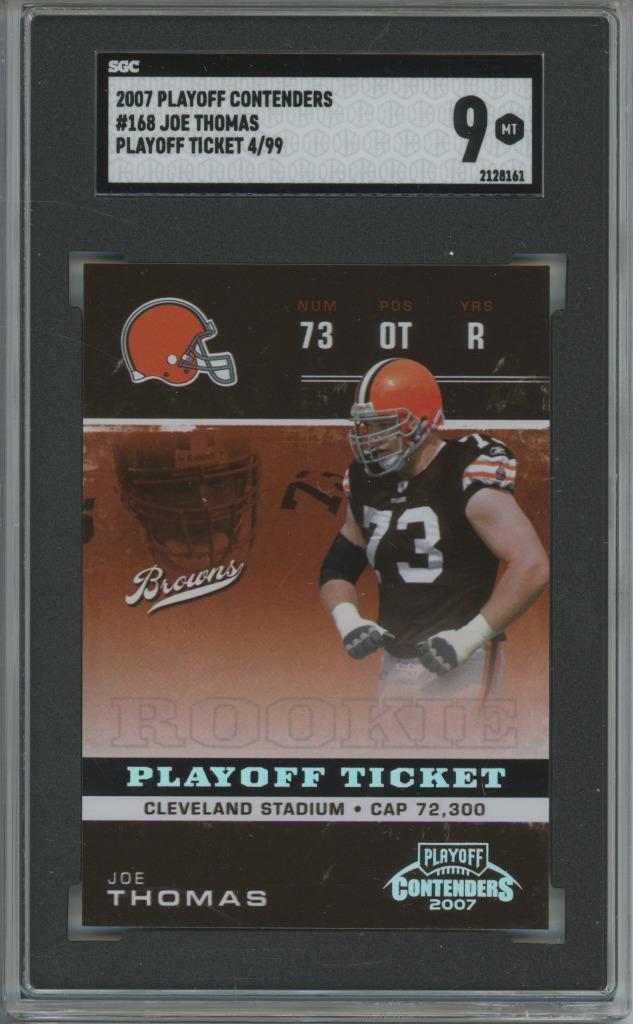Joe Thomas Playoff Contenders #168 Playoff Ticket