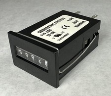 MAXMAR CBG052N8L0N0N00 Impulse Counter, Non-Reset, 110 VDC, 2.5 W, 15 I/S