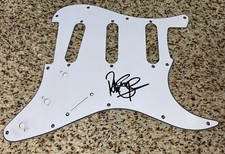 Rick Savage signed Guitar Pickguard Def Leppard Rick Savage signed Guitar Pickguard Def Leppard