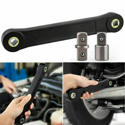 1/4'' 3/8'' Universal Extension Wrench Automotive Tools Ratchet Wrench Adapte L0J9