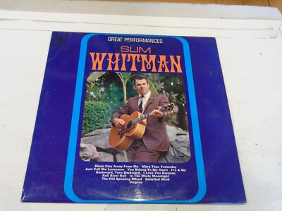 SLIM WHITMAN - Great Performances - Vol 1 - 1967 UK 12-track vinyl LP