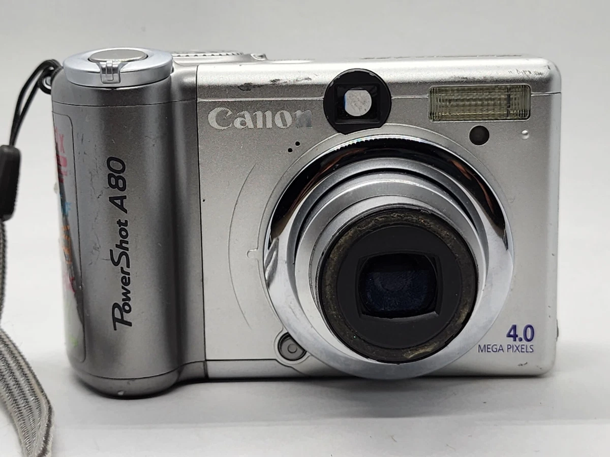 Canon PowerShot A80 1-4.9x Digital Zoom Digital Cameras for sale