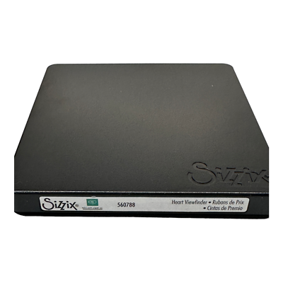 Sizzix Originals Bigz Die Heart Viewfinder 660788 Big Shot By Echo