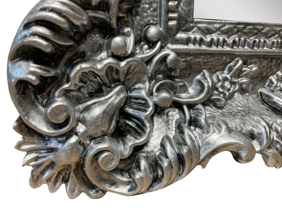 Espejo a-Ss 96x57 Antigua Barroco Rococó Lujoso Repro Decoración Wow Nuevo - Imagen 3 de 4