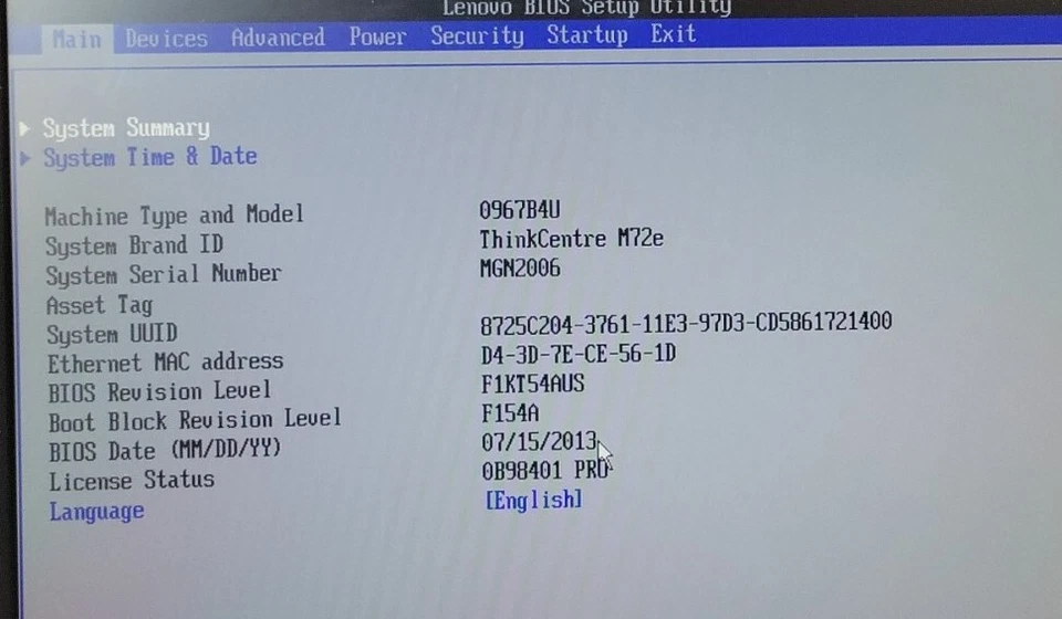 Lenovo ThinkCentre M72e SFF PC Intel Core i3-3220 3.30GHz 4GB RAM 500GB *No OS - Image 2 of 4