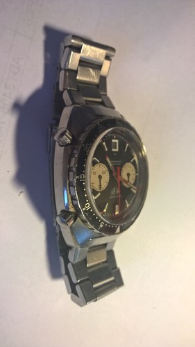 Heuer Vintage Autavia Stahl Auto 42mm - Bild 6 von 8