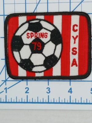 CYSA 1979 Spring YOUTH SOCCER SEW-ON PATCH 5 INCH