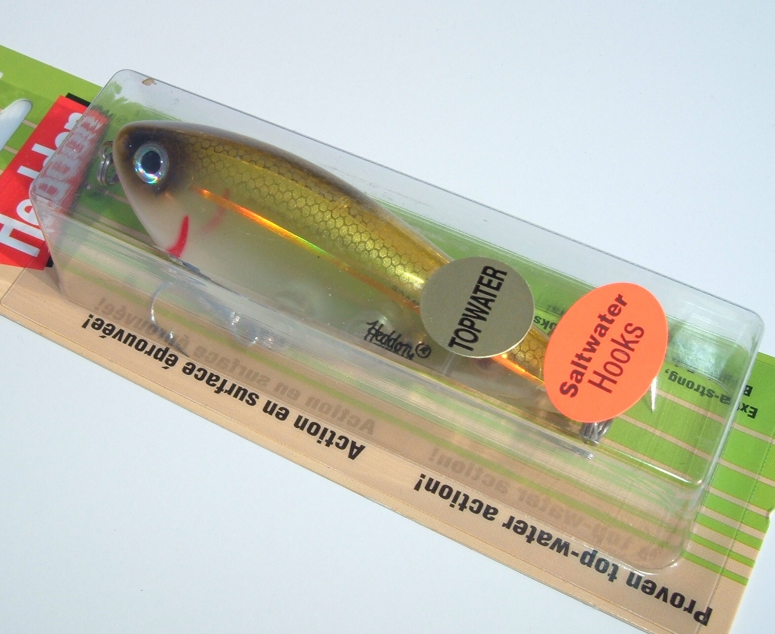 Heddon Spit'n Image - Emerald Shiner - Topwater Lure  7/16 oz.  NIP   A1 - Image 2