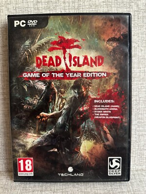 DEAD ISLAND Game Of The Year Edition Deep Silver PC Video Game (COMPLETE)