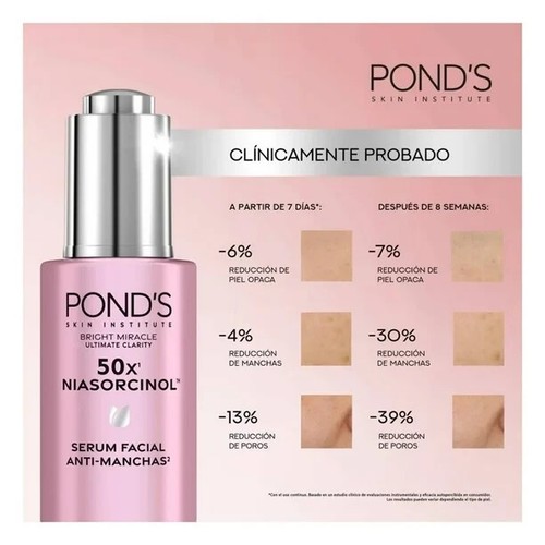 POND'S Bright Miracle Ultimate Clarity NIASORCINOL Serum 30g - Picture 3 of 4