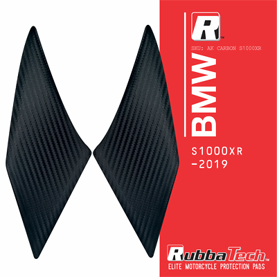シャツタンク Rubbatech AK CARBON Knee Tank Pads BMW S1000XR PRE 2020 Models | eBay