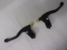 SHORTY CLUTCH + BRAKE LEVER PERCH ASSEMBLY YAMAHA DIRT BIKES WITH DRUM BRAKES