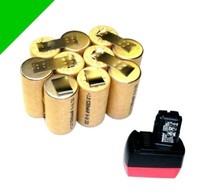Tauschpack FüR Original Metabo Akku 12 V Air Cooled Mit 2 Ah
