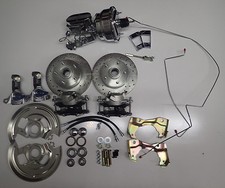 1967-1969 Chevrolet Camaro Power Front Rear Disc Brake Kit 8 Chrome