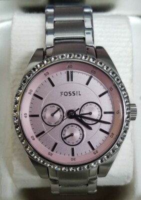 Fossil Women's Stainless Steel Multi-function Watch BQ1433 