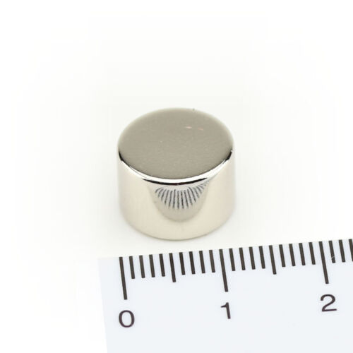 Starke Neodym Super Scheiben Magnete Ø12mm - Ø20mm bis 26KG N45 N52 auch Schwarz - Bild 13 von 104