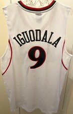 Andre Iguodala Philadelphia 76ers authentic Adidas 2007 - 2009 game model jersey