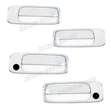 Chrome Door Handle Molding Covers Trim For 1997 1998 1999 2000 2001 Toyota Camry