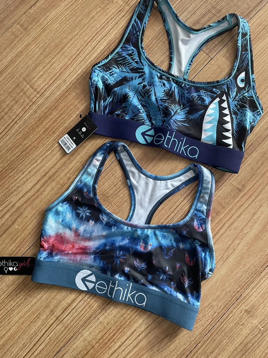 2 ETHIKA GIRLS SPORTS BRA L LOT ATHLETIC