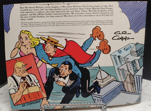 Li'l Abner Volume 7 Dailies 1941 Softcover Al Capp 1988 Kitchen Sink - Picture 2 of 10