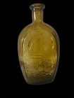 Vintage Lestoil Gold Lady Liberty and Eagle Bottle — photo 2
