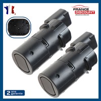 Partsline 2X Einparkhilfe RüCkfahr-Radar Sensor Schwarz 3 AnschlüSse 659009