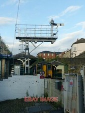 PHOTO  KNARESBOROUGH STATION WEST END THE TRAIN WILL USE THE CROSSOVER TO REVERS