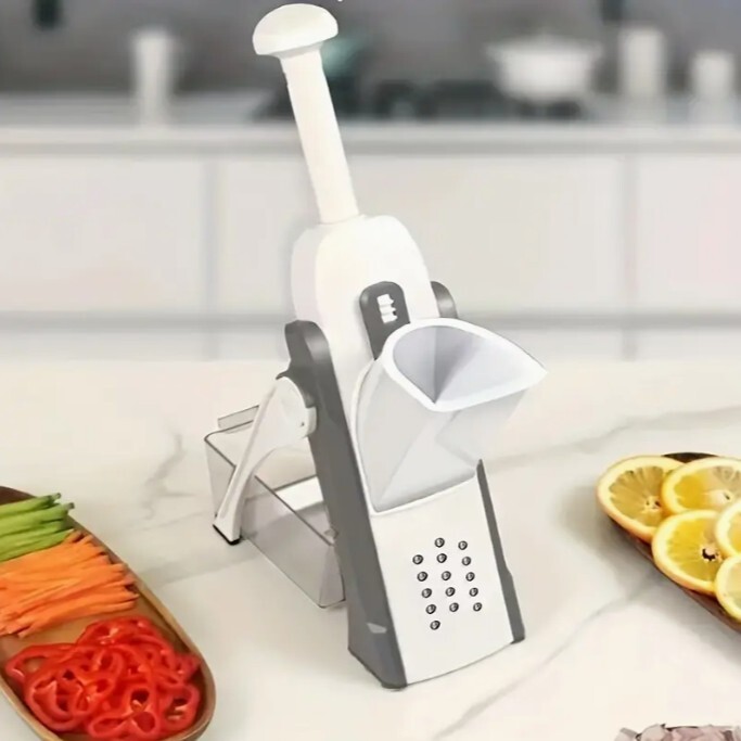 Râpe à carottes réglable et mandoline de cuisine pour salades et woks