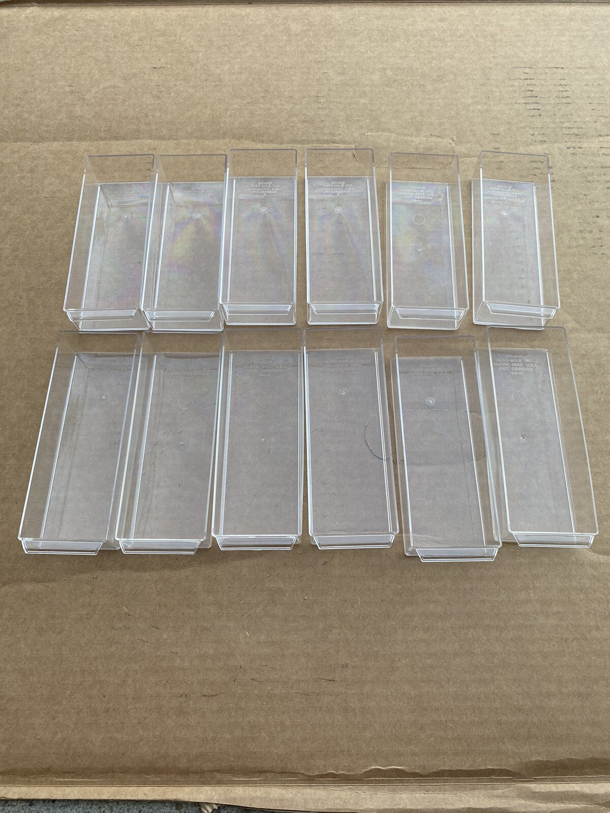 AKRO MILS Organizer Replacement Drawer 20445 Small Clear Bin 12 pcs 20445 eBay