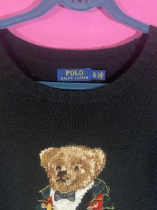 ralph lauren holiday bear sweater