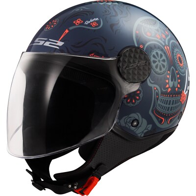 Motorcycle Helmet Jethelm L - LS2 OF558 Sphere Lux 2 II Maxca - City Rollerhelm