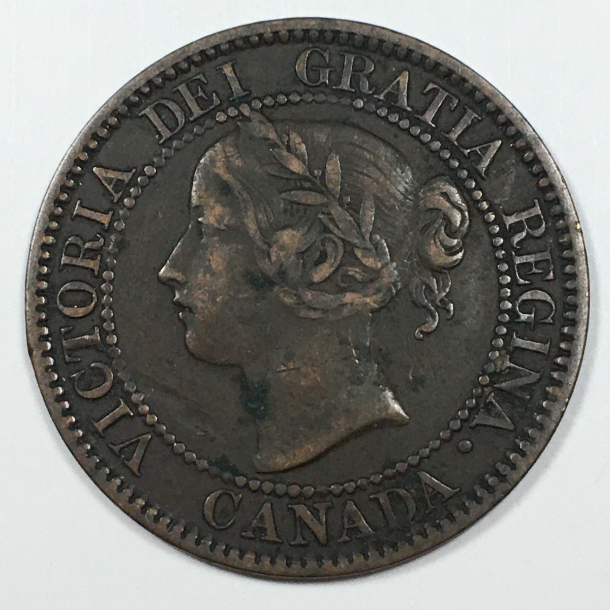 1859 Canada Large Cent - Extremely Fine Fine (XF) KM#1 Narrow/Low