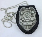 RESIDENT EVIL STARS RACCOON DEP POLICE BADGE MONEY CLIP BADGE HOLDER CASE