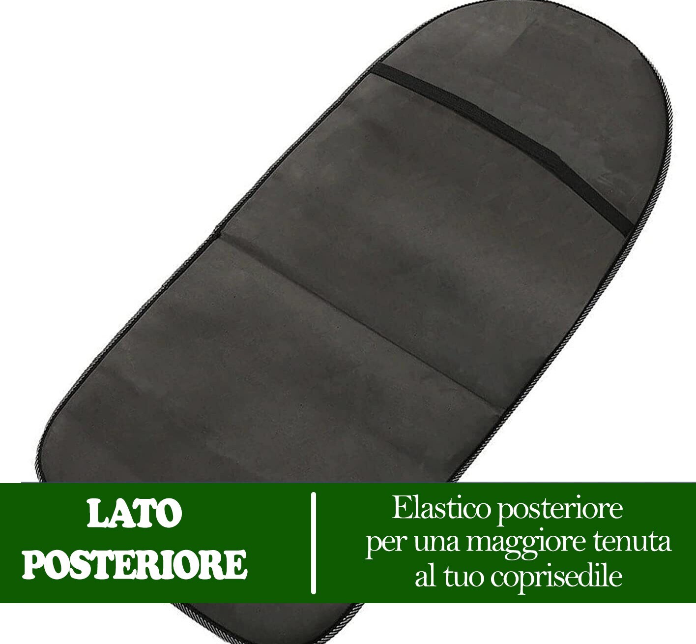 COPRISEDILI AUTO UNIVERSALI COPPIA SCHIENALI MASSAGGIANTE BLU CUSCINETTI  - Miniatura 4