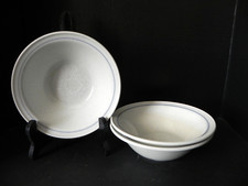 Scarce Set of 3 Rim Fruit Bowls FROST FLOWER by NORITAKE