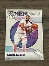 2020-21 Mosaic Men of Mastery Pascal Siakam #10 Toronto Raptors (A)
