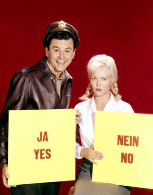Hogans Heroes Cynthia Lynn Stars As Helga 5 1960s Old Tv Photo