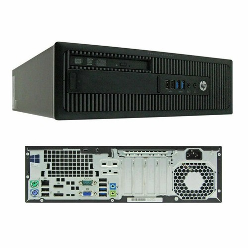 HP ProDesk 600 G2 intel Core i5-6thG 24" Monitor PC Set 8GB RAM 240GB SSD Win11 - Afbeelding 2 van 5