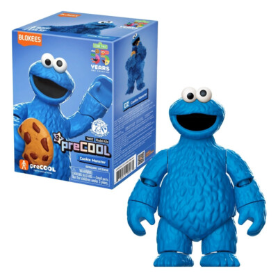 AuthenticOfficialLicensed Blokees Sesame Street Cookie Monster