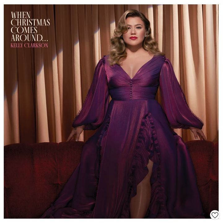 kelly clarkson christmas dress NEW this album will surely