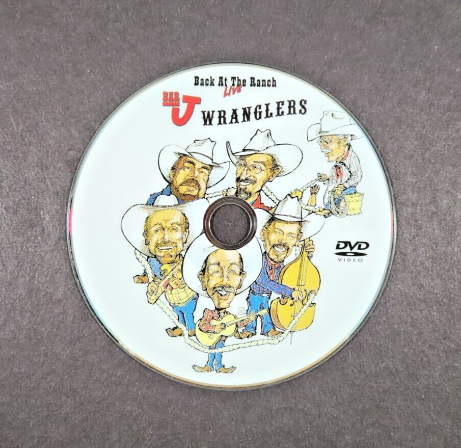Bar J Wranglers: Back At The Ranch Live (DVD) Cowboy Country Autographed Signed