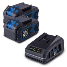 Starterkit mit 2x 20V 4.0Ah Akkus und 2.4A La...