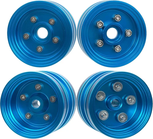 Alu Wheel Rims for Tamiya Grasshopper Hornet Super Champ RC Car Parts - Bild 6 von 6