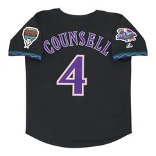 Craig Counsell Arizona Diamondbacks 2001 World Series Men's Alt Black Jersey