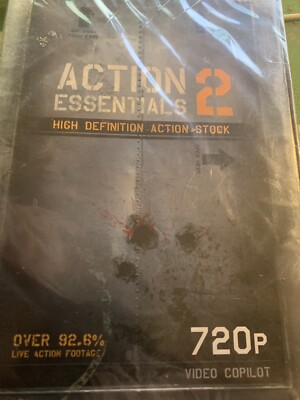 Action Essentials 2 DVD-ROM High Def Action Stock After Effects Plug In VERSIEGELT