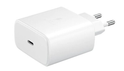 Fur Samsung EP-TA845 Ladeadapter mit Schnellladefunktion - Weiß, 45W USB Type-C
