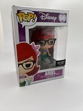 2013 Disney Funko Pop! The Little Mermaid EXCLUSIVE Nerd Ariel Vinyl Figure #66