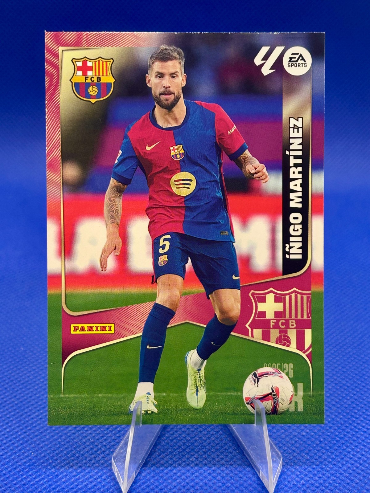 2025-26 Panini La Liga Megacracks MGK Soccer Inigo Martinez #79